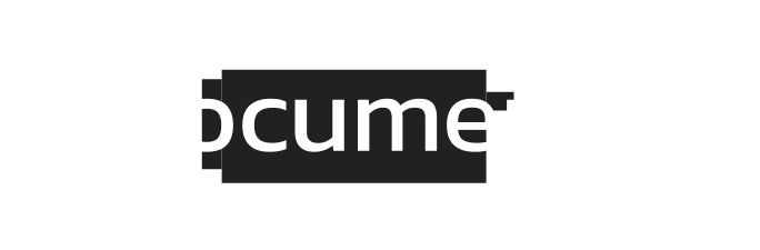 re documentary logo in header